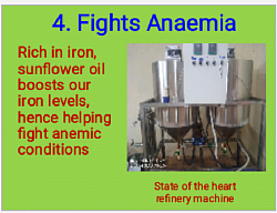 Presence of iron helps fight anaemia